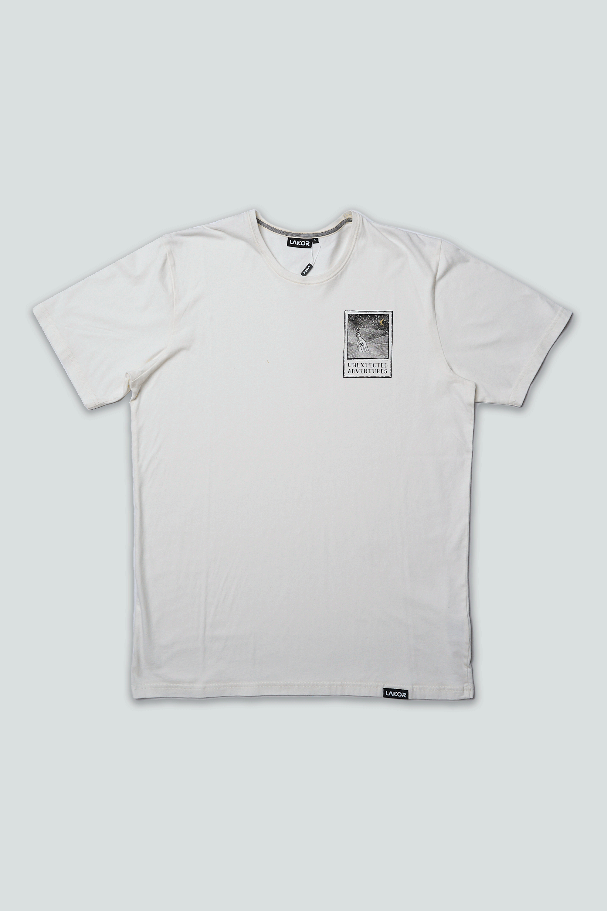 Bottle Post T-shirt (Star White)