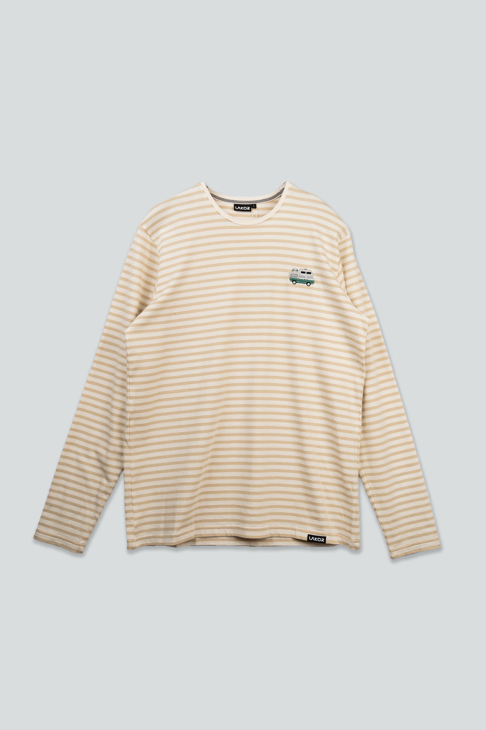 Ahoy! Mini Forest Camper T-shirt (Oatmeal Melange/Starwhite)