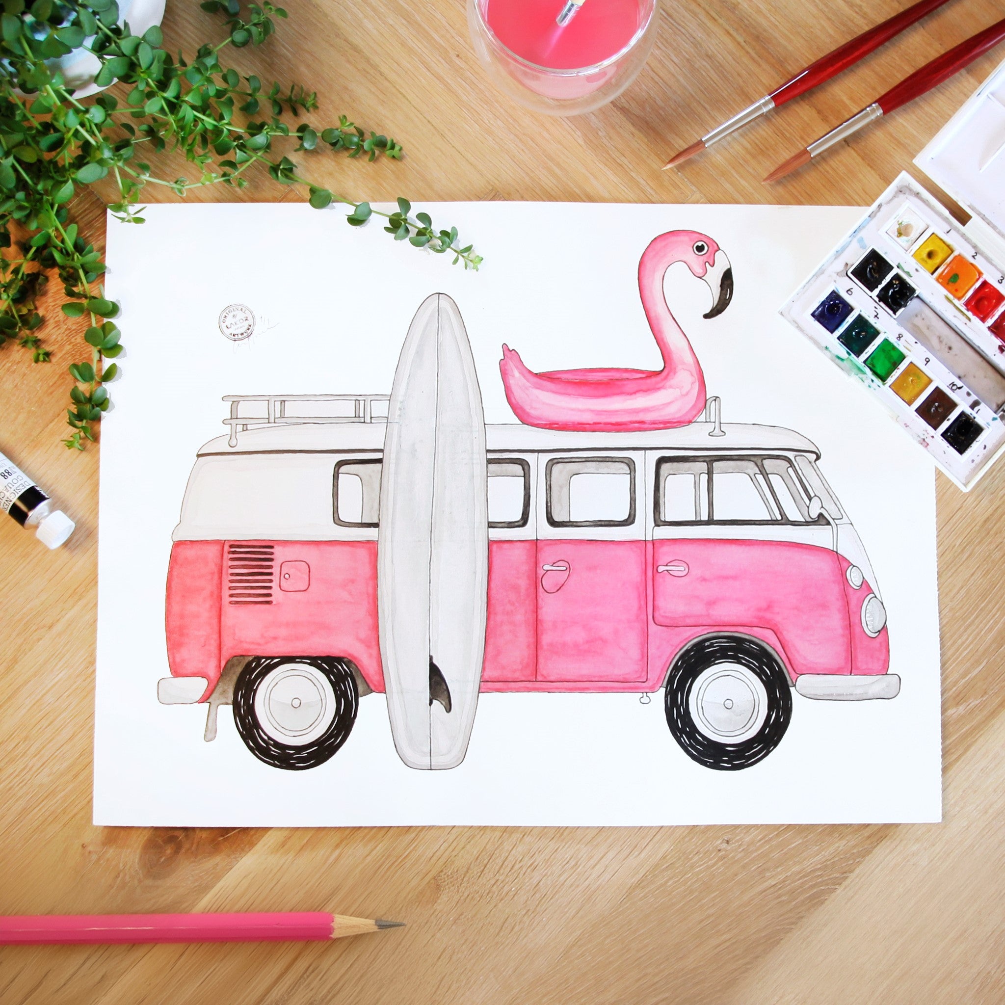 Pink Van Original