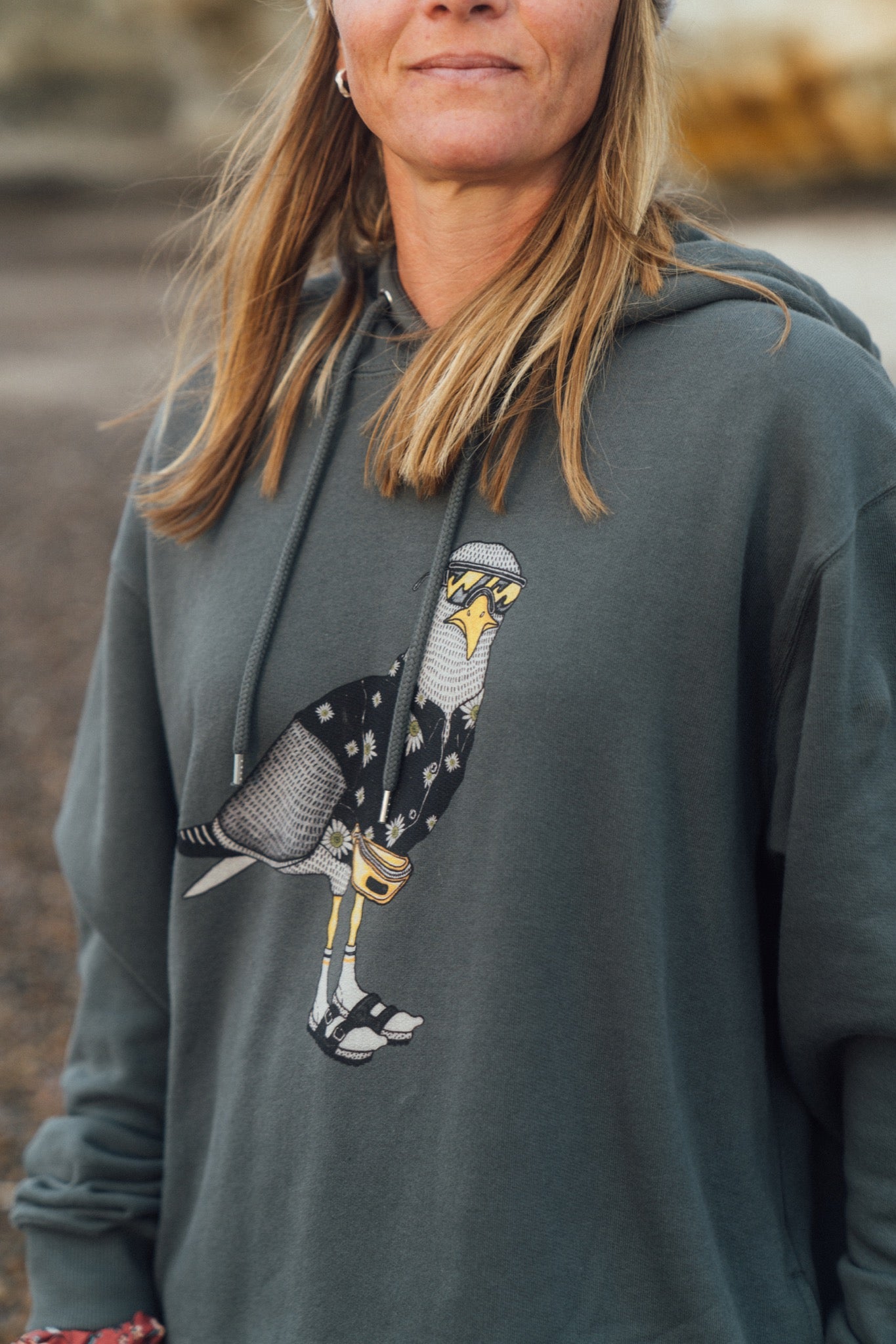 Sightseer Seagull Hoodie (Urban Chic)